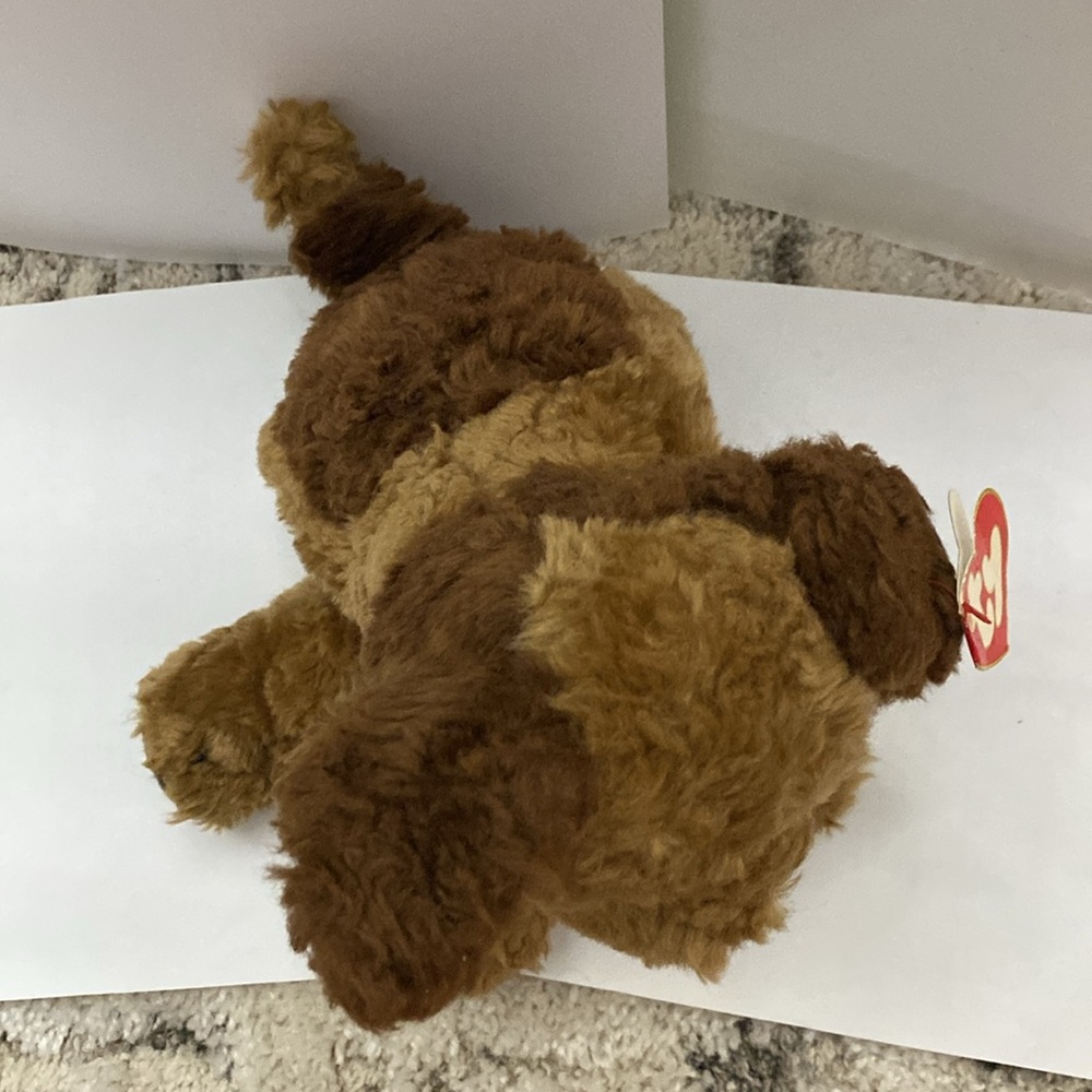 Vintage 1995 TY Chips Terrier Dog - Picture 2 of 10
